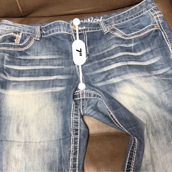 Maurices Women's Jeans Size 13/14 Short Blue - Picture 7 of 8